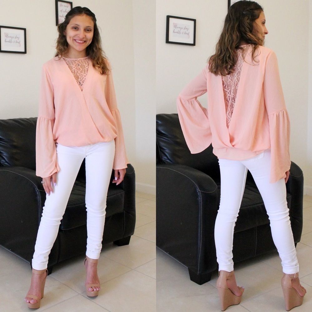 Hillary Lace Back Top